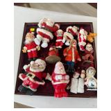 Vintage Santa Claus Tray Lot