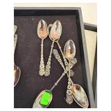 Set of Silver Plate Demitasse Spoons