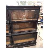 Antique 3-Tier Barrister Bookcase