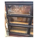 Antique 3-Tier Barrister Bookcase