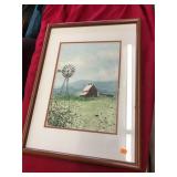 V Knight 88 Farm art in Frame