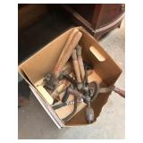 Antique Box of Hand Tools