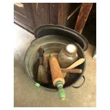 Vintage Pot & Antique Contents