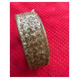Antique East Asian Stone Bangle Bracelet