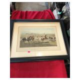 Hunt Scene  Art in Frame