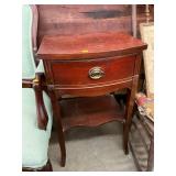 Vintage Wooden End-Table Stand