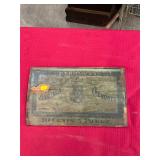 Antique Virginia Cheroots Cigar Box Lid