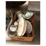 Vintage China and Assorted Box Lot