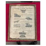 Antique Instructions "Simonds" Crescent Tools ADV