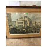 Vintage Engraving Art by Vinzenz Katzler