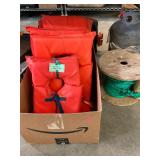 Life Vests 5 Adult & 1 Child