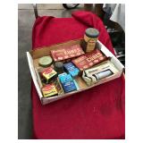 Vintage General Store Collectible Tray Lot