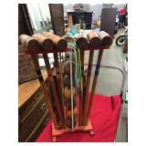 Vintage Croquet Set