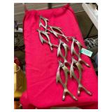 Vintage MCM Metal Fish Wall Hanging