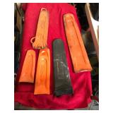 5-Chainsaw Bar Covers Lot