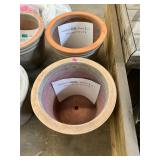 2 Medium "Terracotta" Planters