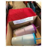 Bodum Straws, Tumblers, & Koozie