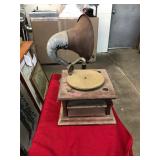 Antique Columbia Grafonola Tabletop Phonograph