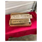 Vintage Random Signs, Crate Pieces, Advertising