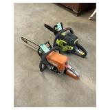 Chainsaws-Poulan P3314 & Stihl