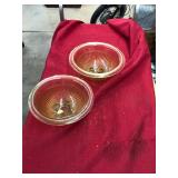 Yellow Depression Glass Bowl