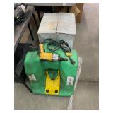 Microwave & Eye Wash Station & DeWalt Drill