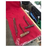 Two Ice Picks Hooks and Tool Lot