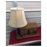 Vintage Cabin Electric Lamp