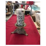 Handcrafted Candle and Stand