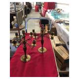 Brass Candalabras