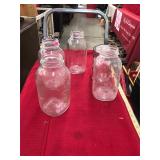 Lot of Atlas Mason Jars