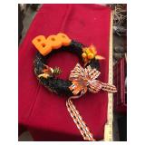 Vintage Halloween Wreath