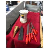 Wedges, Files and Boat Line