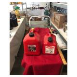 Two Mixed Gas Cans