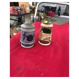 Two German Beer Steins