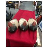Three Victor 10 Decoys