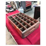 Coca Cola Vintage Wooden Carrier Crate