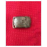 Vintage Silver Front Belt Buckle