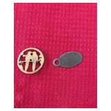 Vintage Parrot Pin and Advertising Richmond FOB