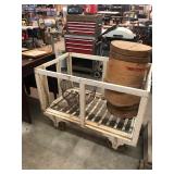 Antique Rolling Crib