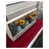 Farmhouse Artsy Ball Jar Decor