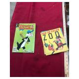 Vintage Comic Book and Coloring Books