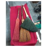 Three Fireplace Brooms