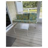 Vintage Wrought Iron Patio Set