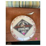 Advertising Sterling Salt Thermometer