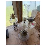 Oil Lamp Lot