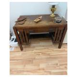 Antique Mission Oak Arts and Crafts Desk