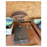 Antique Scale Set