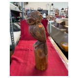 Wooden Carved Owl