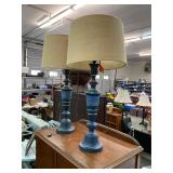 Pair of Vintage Lamps with Shade